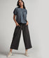 Grey Side Pocket Elasticated Waist Pant